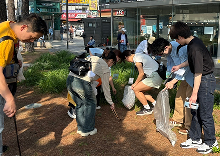 지역봉사 플로깅 활동