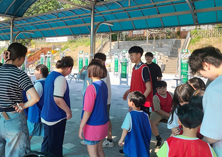 시설 및 교내봉사 캠퍼스 마음 나눔 캠페인 활동